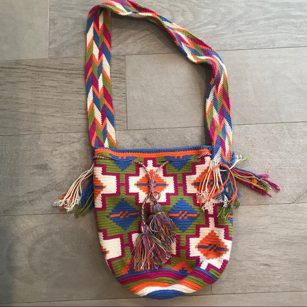 Colombian Handmade Wayuu Shoulder Purse